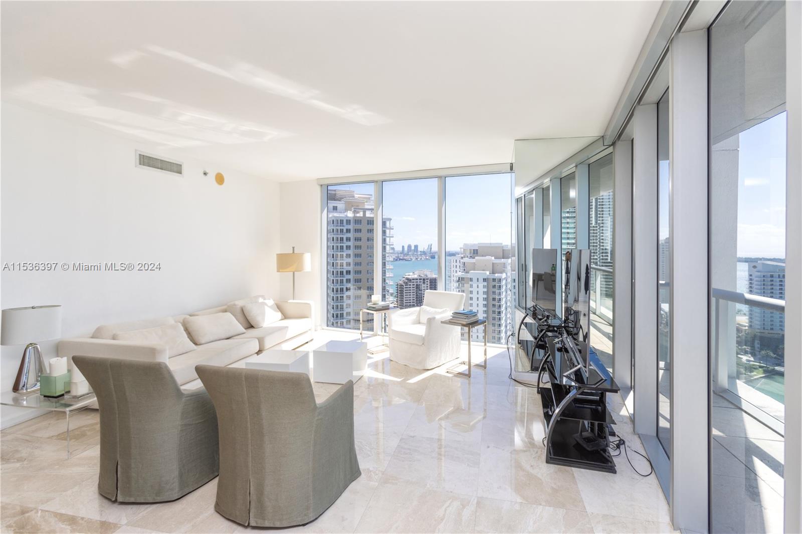 495 Brickell Ave 2601, Miami, Florida 33131, 3 Bedrooms Bedrooms, ,2 BathroomsBathrooms,Residential,For Sale,495 Brickell Ave 2601,A11536397