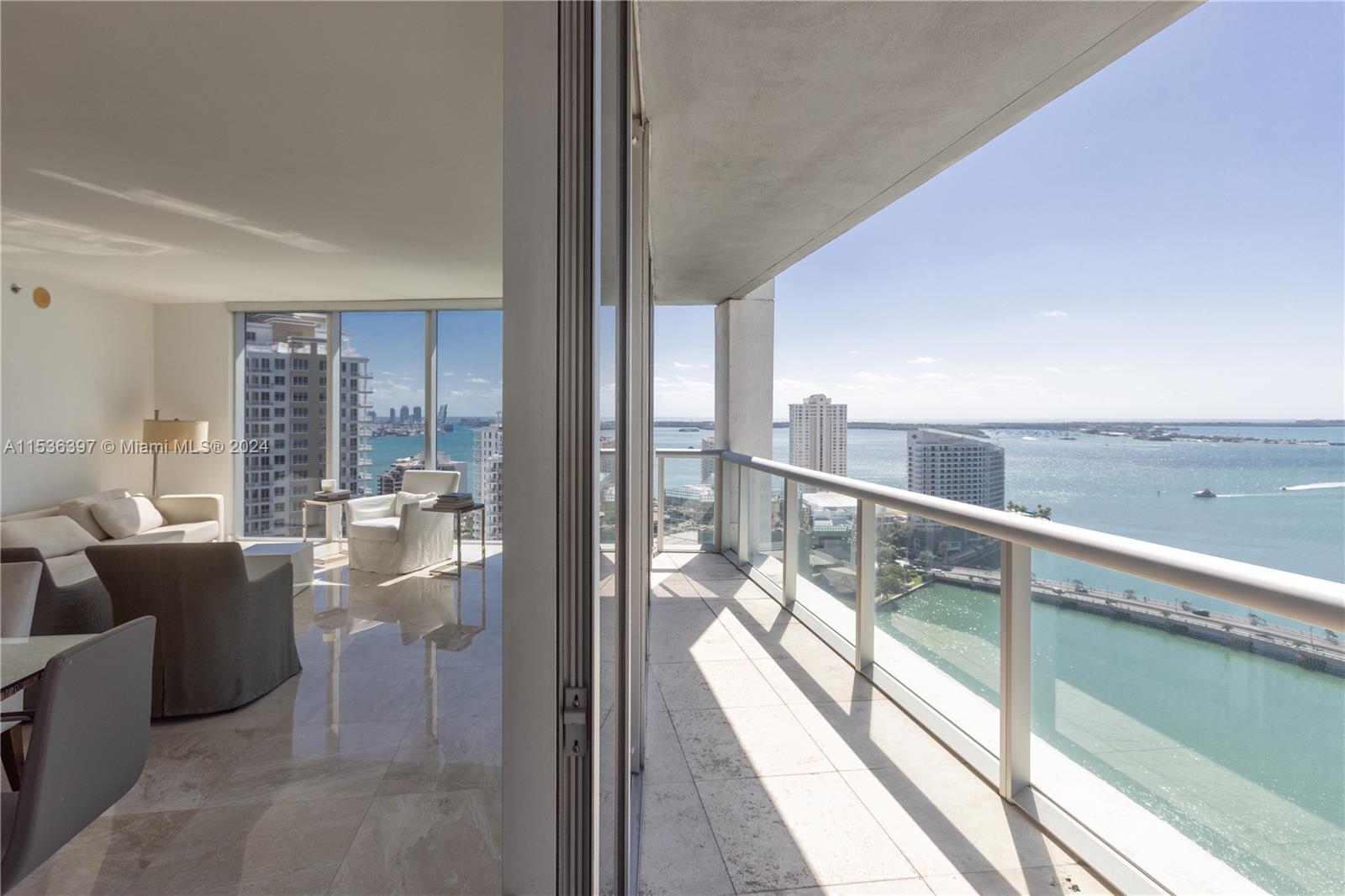 495 Brickell Ave 2601, Miami, Florida 33131, 3 Bedrooms Bedrooms, ,2 BathroomsBathrooms,Residential,For Sale,495 Brickell Ave 2601,A11536397