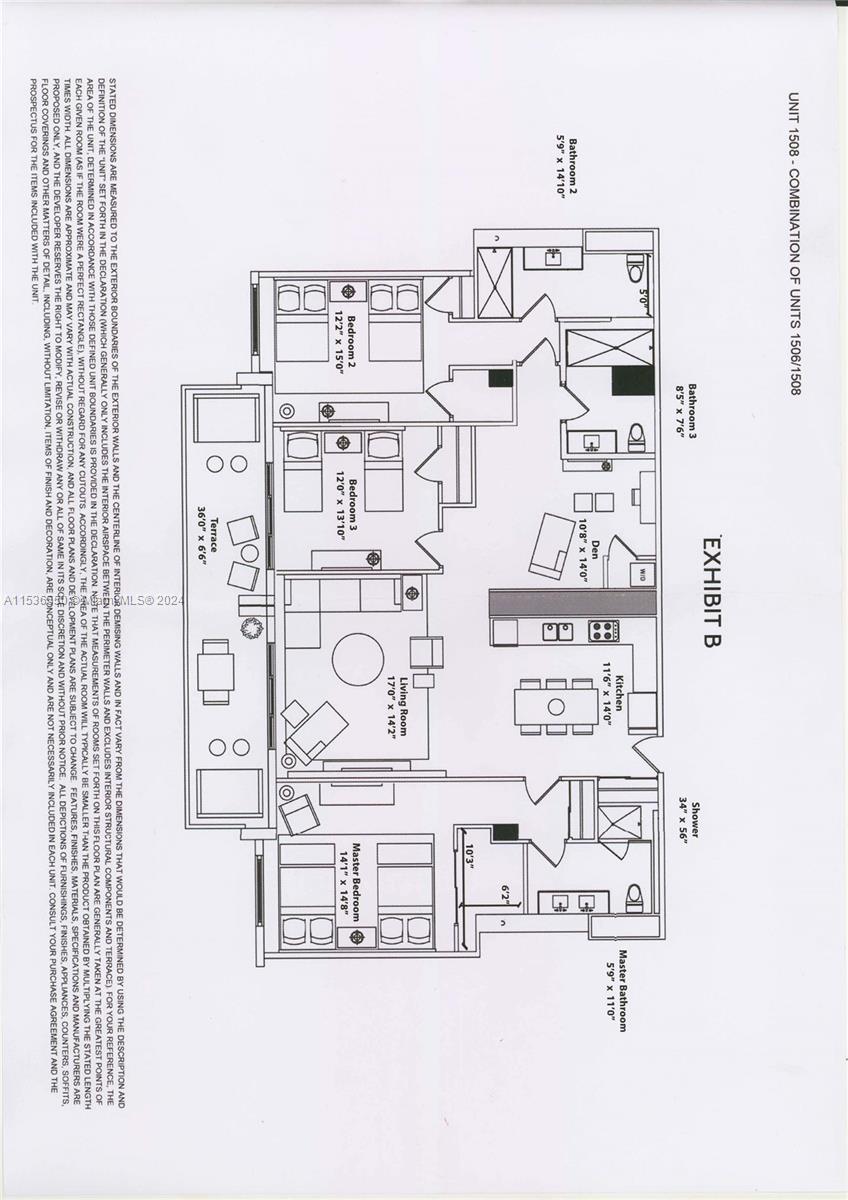 102 24th St 1508, Miami Beach, Florida 33139, 3 Bedrooms Bedrooms, ,3 BathroomsBathrooms,Residential,For Sale,102 24th St 1508,A11536550