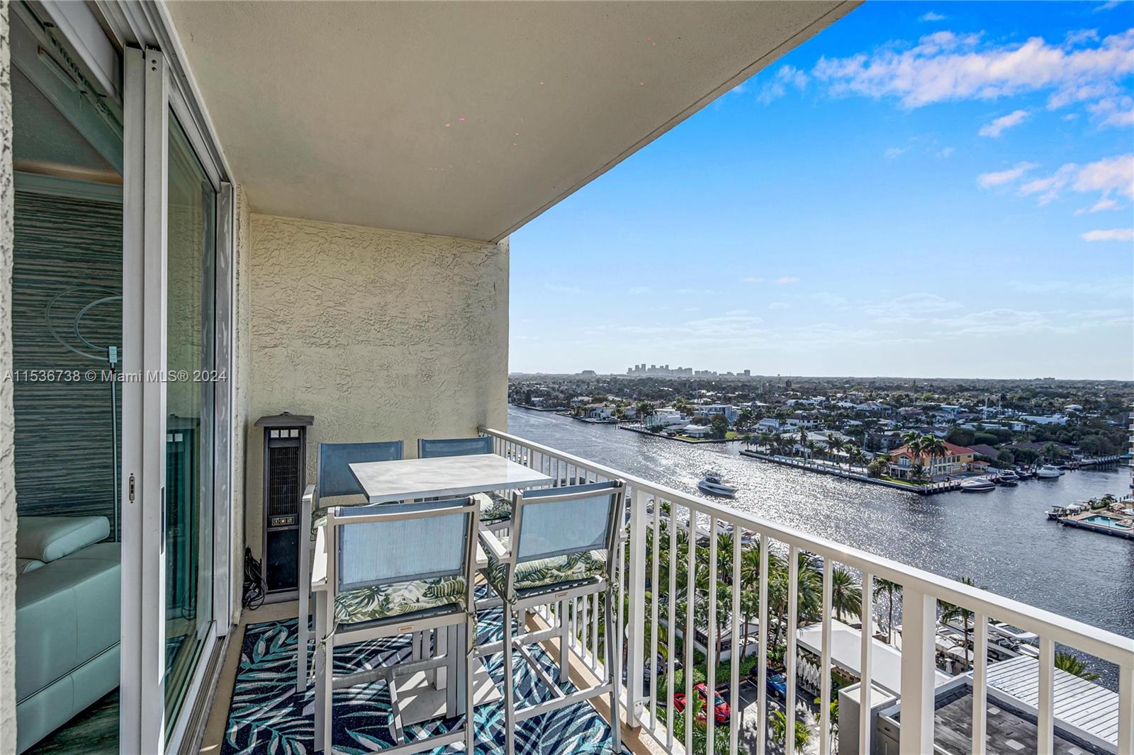 Balcony from Living Area - Intracoastal