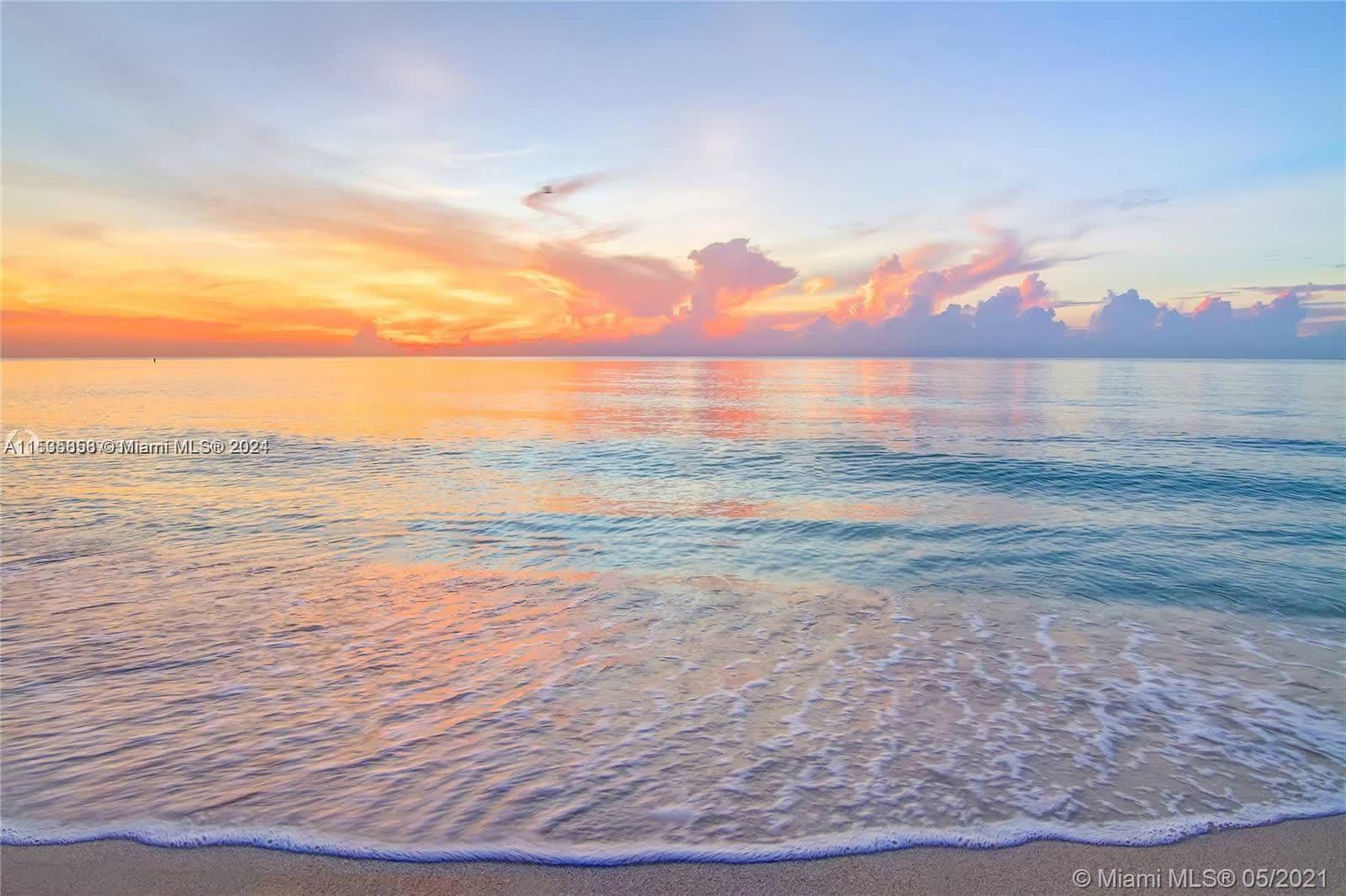 The ocean is right outside your door!