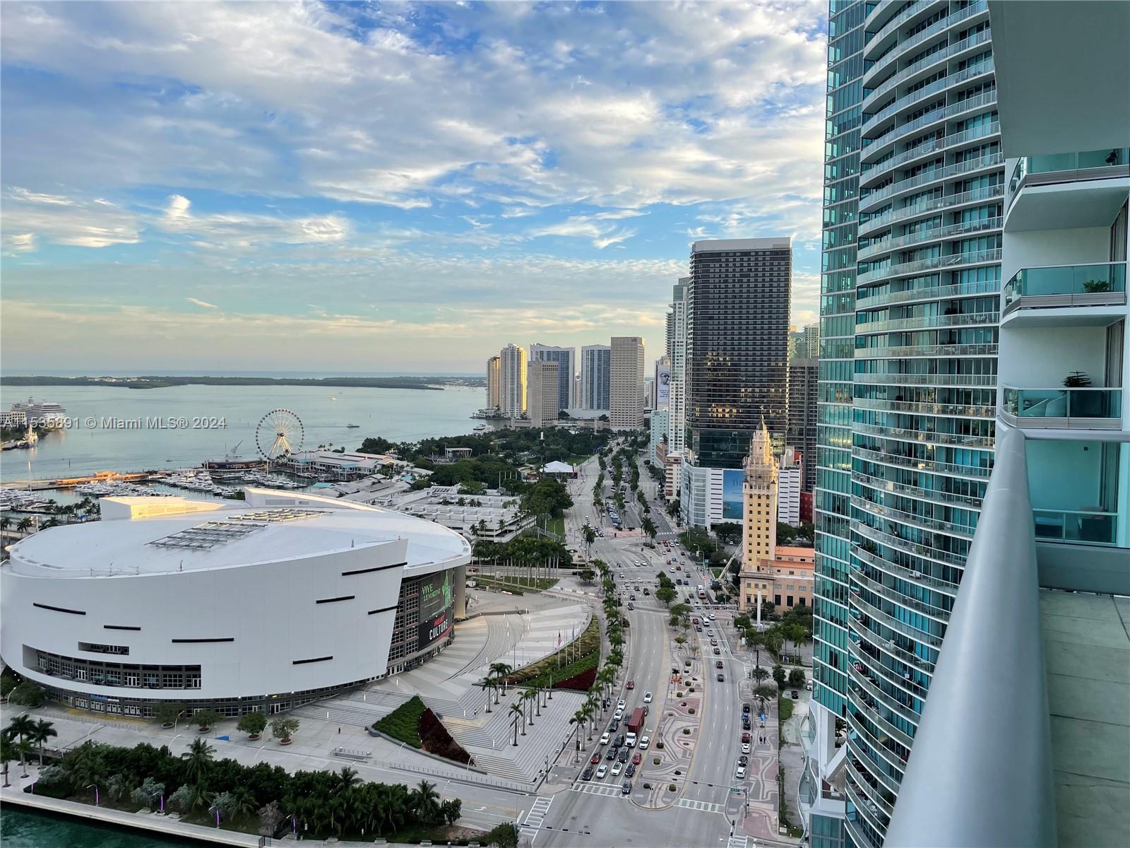 900 E Biscayne Blvd 3404, Miami, Florida 33132, 1 Bedroom Bedrooms, ,2 BathroomsBathrooms,Residentiallease,For Rent,900 E Biscayne Blvd 3404,A11535891