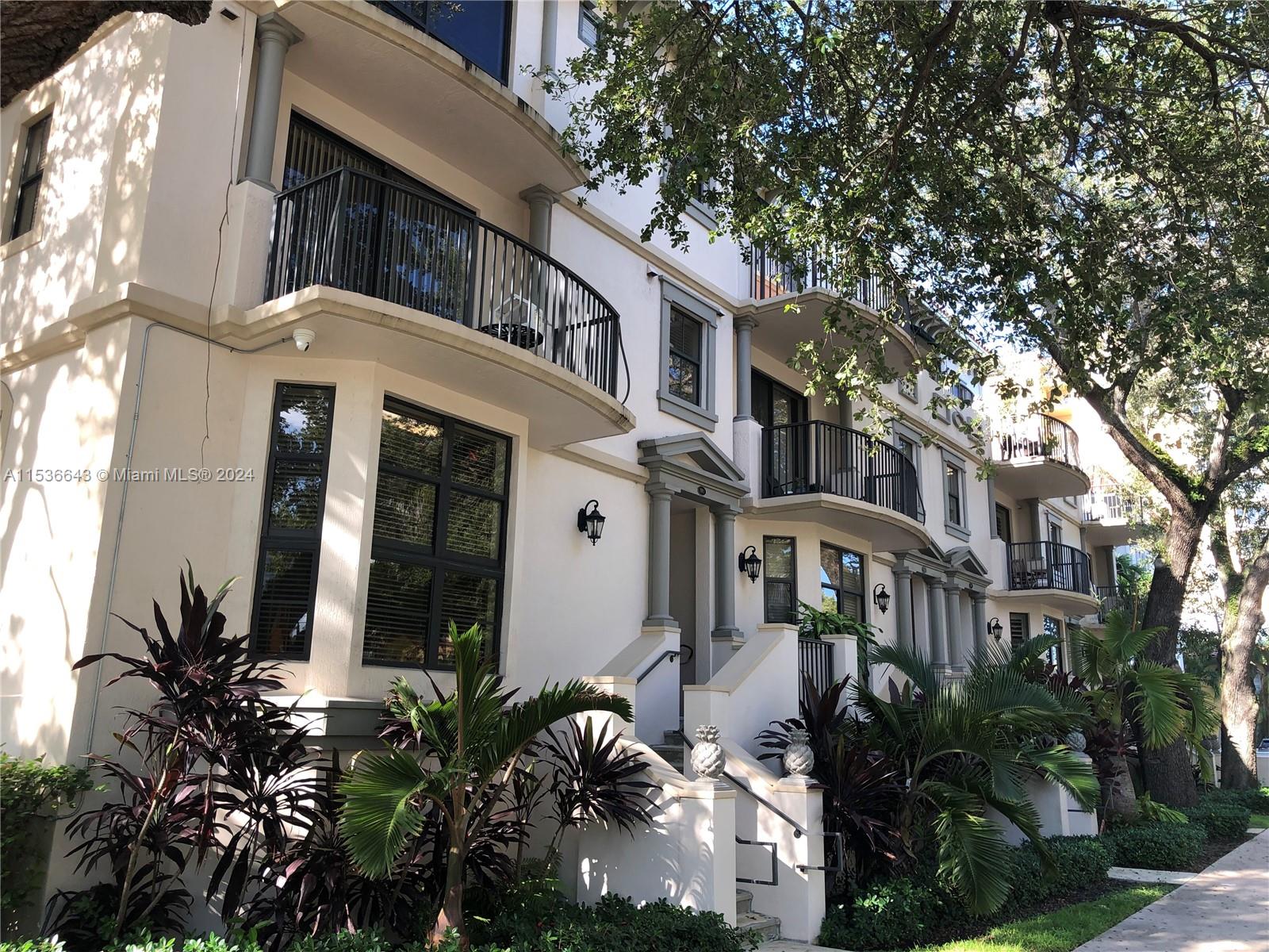 1650 Galiano St TH8, Coral Gables, Florida 33134, 3 Bedrooms Bedrooms, ,3 BathroomsBathrooms,Residentiallease,For Rent,1650 Galiano St TH8,A11536643