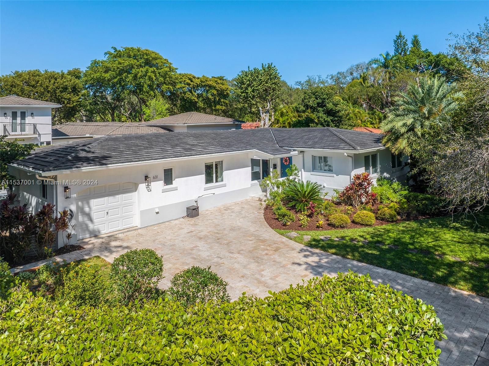 A true gem offered in the sought after Platinum Triangle neighborhood of south Coral Gables. This warm & inviting 4 bedroom, 2 1/2 bath residence sits on a spacious (11,008 SF) corner lot in a quaint tree lined street. Features include an open floor plan w/a multitude of windows that allow for an abundance of natural light throughout, a private bedroom corridor incorporating all four bedrooms, a family room overlooking the pool and backyard, state of the art summer kitchen ideal for entertaining, walled in yard w/artificial grass perfect for kids to enjoy & spacious driveway w/EV charging station. Ideally located w/in close proximity to a variety of excellent schools, Matheson Hammock, Coconut Grove, South Miami, Merrick Park & Miracle Mile. See attached floor plan SF larger than tax roll.