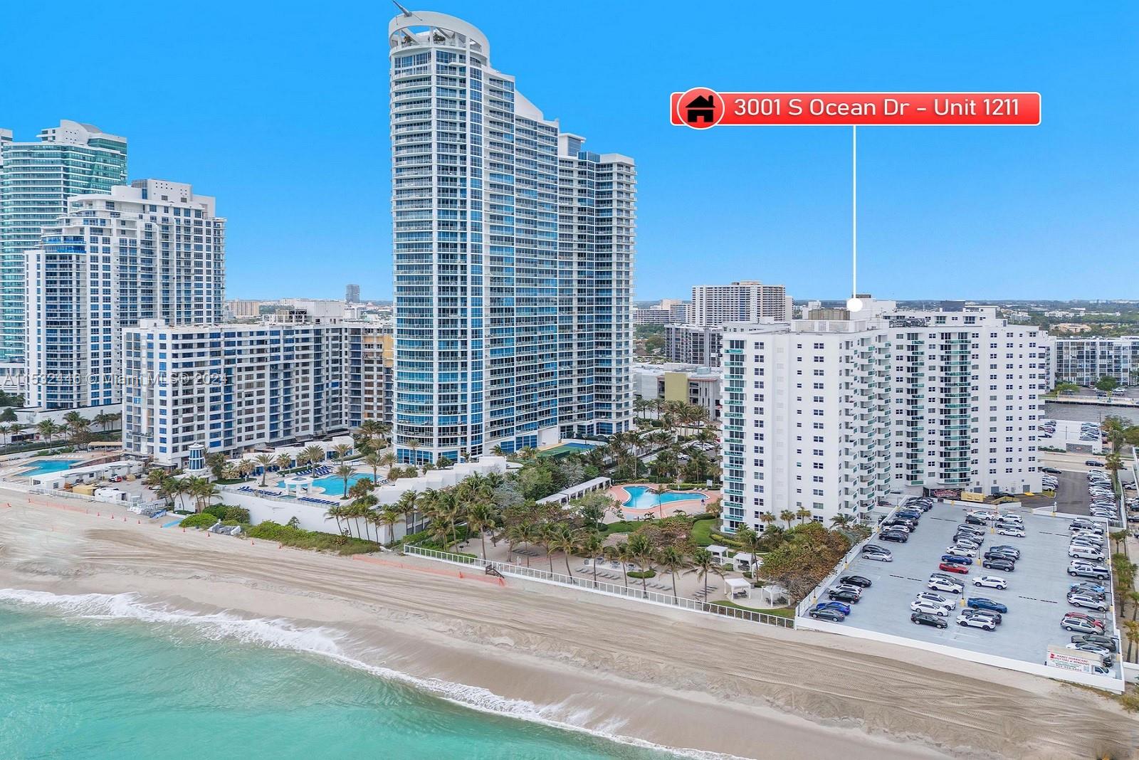 3001 S Ocean Dr 1211, Hollywood, Florida 33019, 2 Bedrooms Bedrooms, ,2 BathroomsBathrooms,Residential,For Sale,3001 S Ocean Dr 1211,A11532446