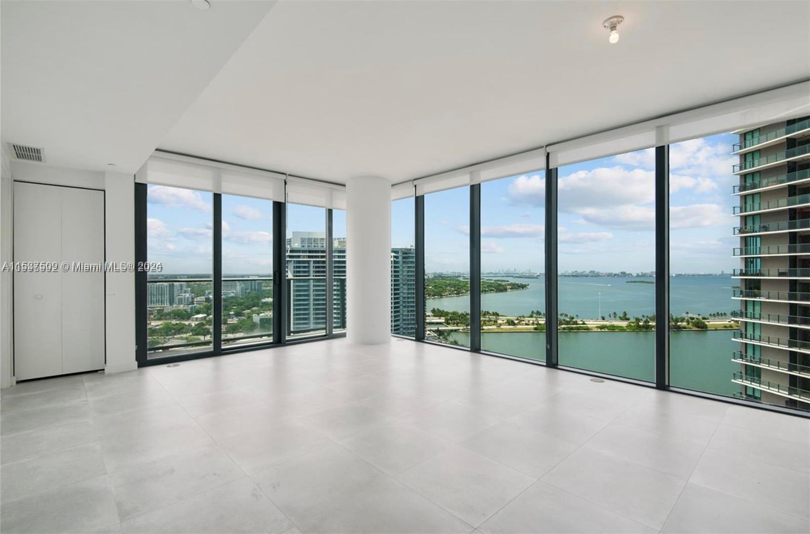Enjoy this oversized 1 BR + 1 1/2 BA WITH spectacular bay views at the Paraiso Bay in Edgewater.  LARGE LIVING AREA WITH FLOOR TO CEILING WINDOWS ALL AROUND * ENJOY ANY AMENITY YOU CAN THINK OF ... 3-ACRE RESORT DECK LOADED WITH A ZERO-ENTRY HEATED SWIMMING POOL, OUTDOOR SPA, POOLSIDE CABANAS, SUMMER KITCHEN, JOGGING CIRCUIT, GARDENS & LANDSCAPED SUN TERRACE. IN ADDITION, CLUBROOM WITH BILLIARDS, CATERING KITCHEN AND MULTIMEDIA FACILITIES, FITNESS CENTER WITH CARDIO THEATRE OVERLOOKING THE POOL DECK RESORT AREA, HEALTH SPA WITH STEAM AND SAUNA FACILITIES, PRIVATE SCREENING ROOM WITH THEATER-STYLE SEATING, WINE ROOM, CIGAR LOUNGE, TEEN’S GAME ROOM, CHILDREN’S PLAYROOM, 2 LIGHTED TENNIS COURTS & MULTIPURPOSE COURT, GOLF SIMULATOR AND BOWLING!