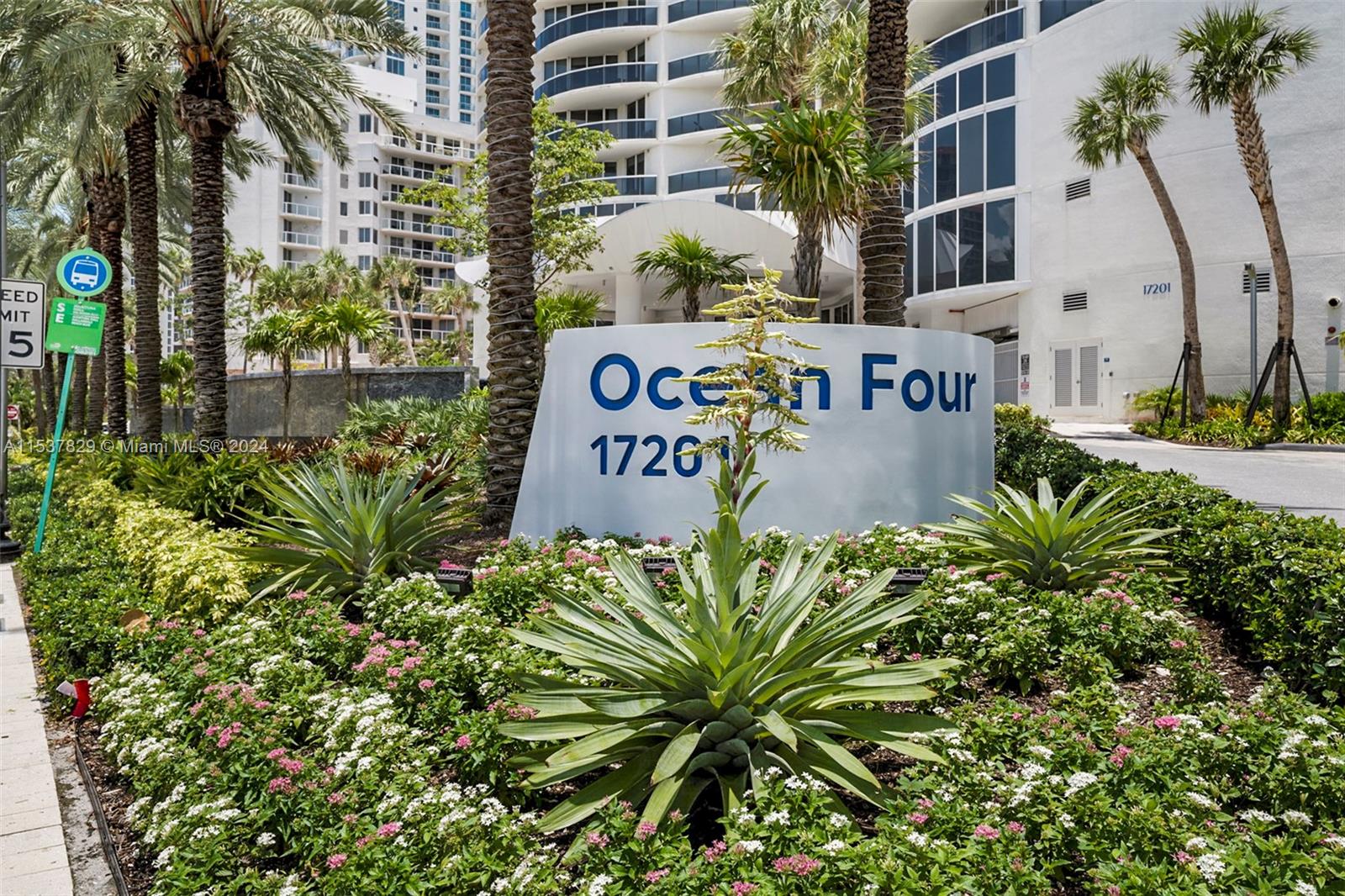 Enjoy the ocean breeze in this stunning 2 bedroom condo unit with a split floor plan. Located in a luxury building with direct ocean access, this unit offers 5 star amenities including a beachfront restaurant, beach service, a fitness center, a pool, a spa and more. The unit features a nice kitchen layout with granite counters, stainless steel appliances, and a breakfast area. The spacious living room and master bedroom have access to a private balcony with views of the city. Don't miss this opportunity to live in paradise!