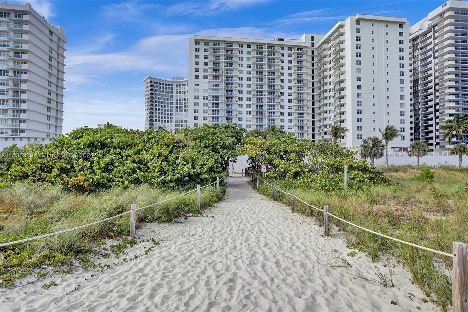 PATH TO THE PRIVATE BEACH