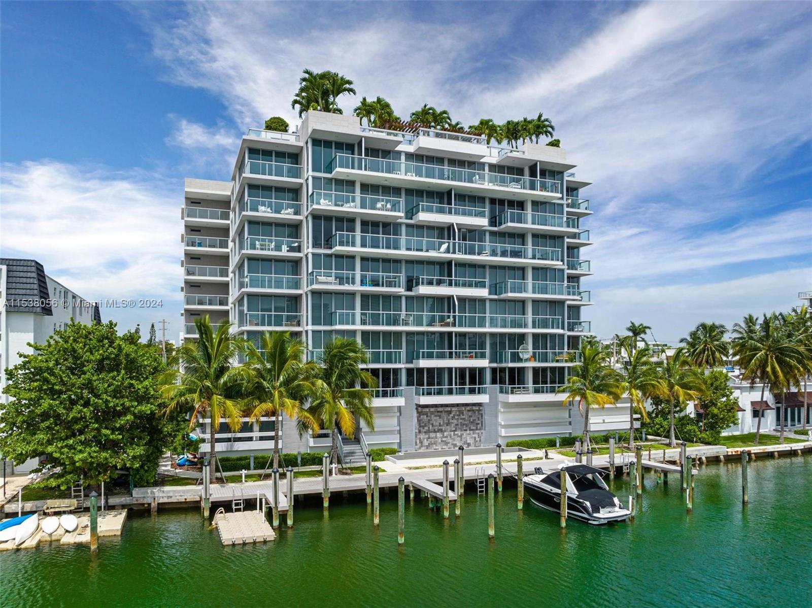 Corner 2 bed 2 bath home at Bijou Bay Harbor, a waterfront new dev built in 2021. Split floor plan with 9ft floor to ceiling windows bathed in natural light, Italian designer MiaCucina kitchen, top of the line SubZero & Wolf appliances, ample bedrooms and hardwood flooring. Primary has walk-in closet with a dual vanity bathroom, and secondary bedroom also fits a king size bed. Unit comes with 2 parking plus a storage. Building offers 24/7 security, a rooftop pool & lounge, gym, bayfront lounge, boat dock spaces with open water access, & more! Centrally located in desirable Bay Harbor within walking distance of restaurants, shops, A-Rated school, the beach, famous Bal Harbour Shops, and easy access to Miami Beach and Downtown. Rented at $6,000 per month until March 31 2024. Bring all offers