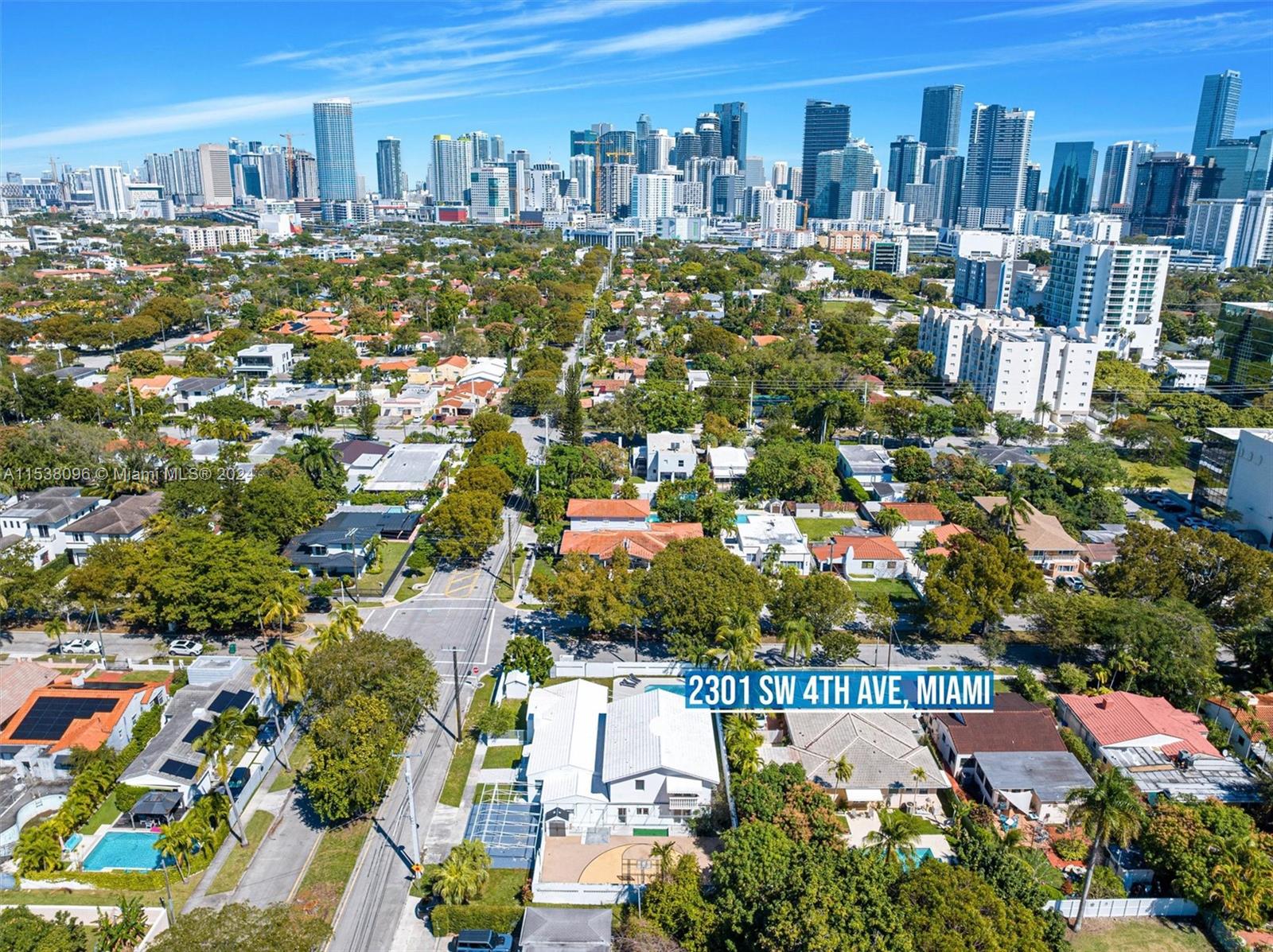 Welcome to the heart of Miami. "The Roads" (Brickell States). Take advantage of this gem. Two-story home on a rare 11,597 sq. ft corner lot with a 4,065 sf living space and six beds/ five baths. Surrounded by a concrete 6' tall wall and a huge pool 8' deep, both grandfather by the site of Miami. Enjoy the 2nd-floor master bedroom, open layout of a 1300sf with jacuzzi, two balconies, and Brickell views. Great opportunity to convert 2M dollars plus home into a 4M dollar plus mansion. Renovated: 2000 and 2023. Under appraisal value and best price for SF in the neighborhood.
Must see! Don't missed!