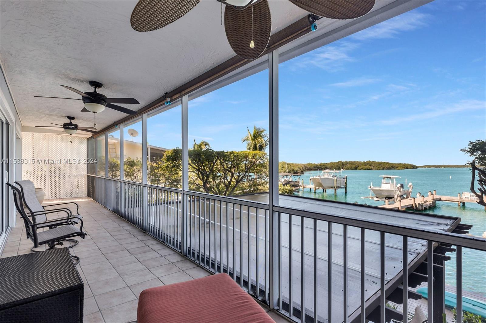 screen porch on main level