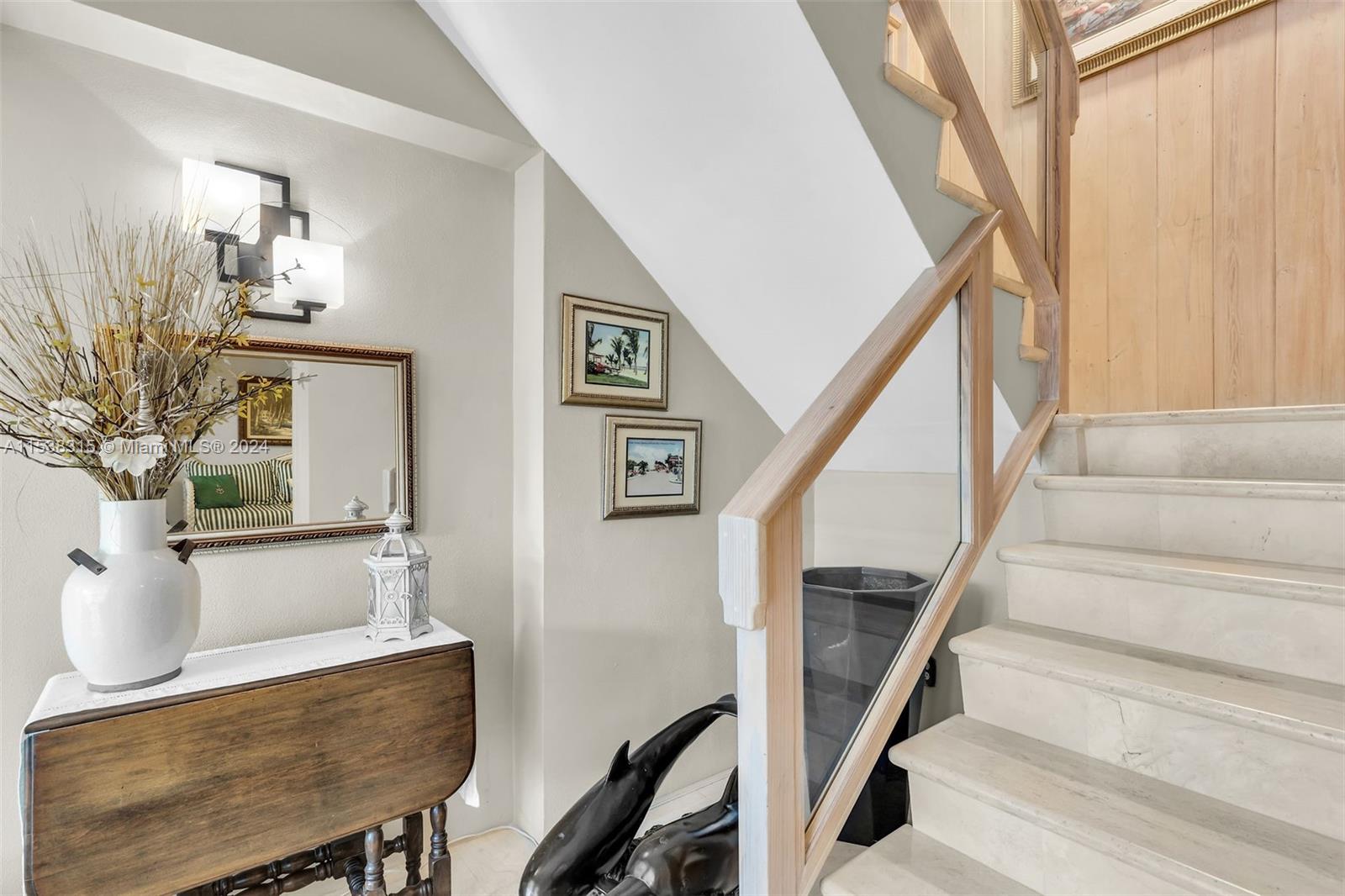 Foyer - all levels connected by interior stairs