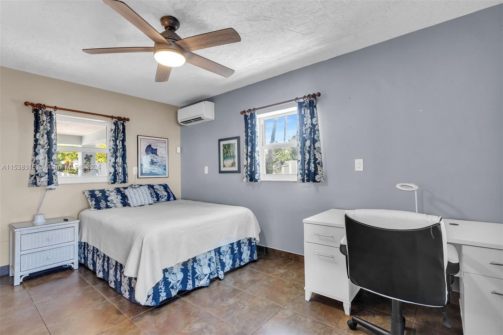 bedroom in separate guest suite on ground floor