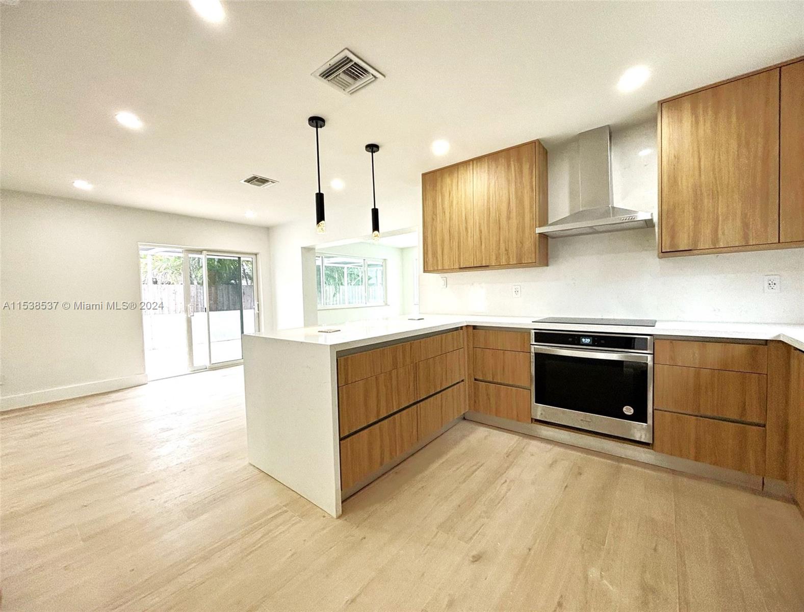 The sliding door was replaced