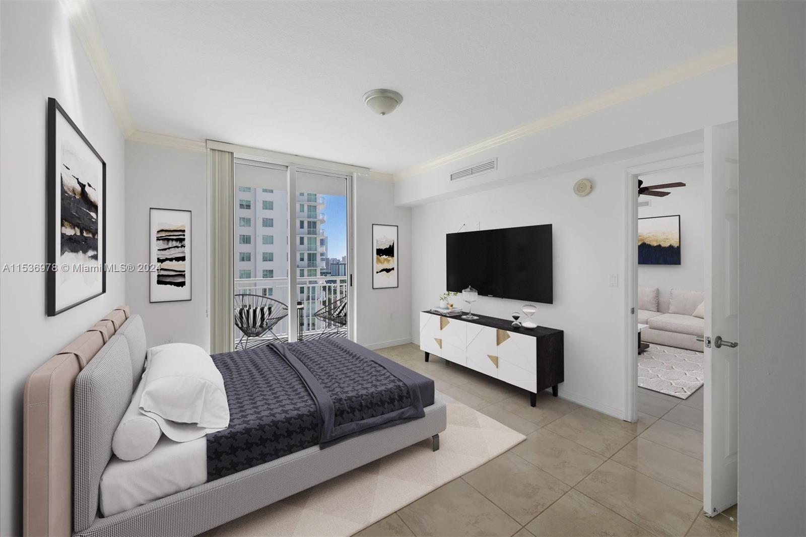 Virtually Staged, Master Bedroom
