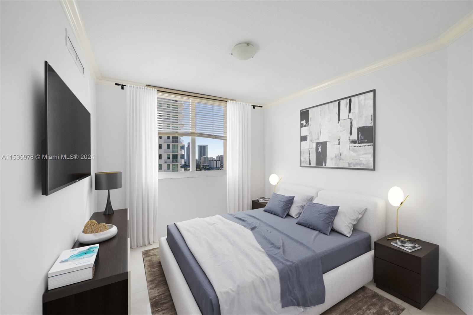 Virtually Staged, 2nd bedroom