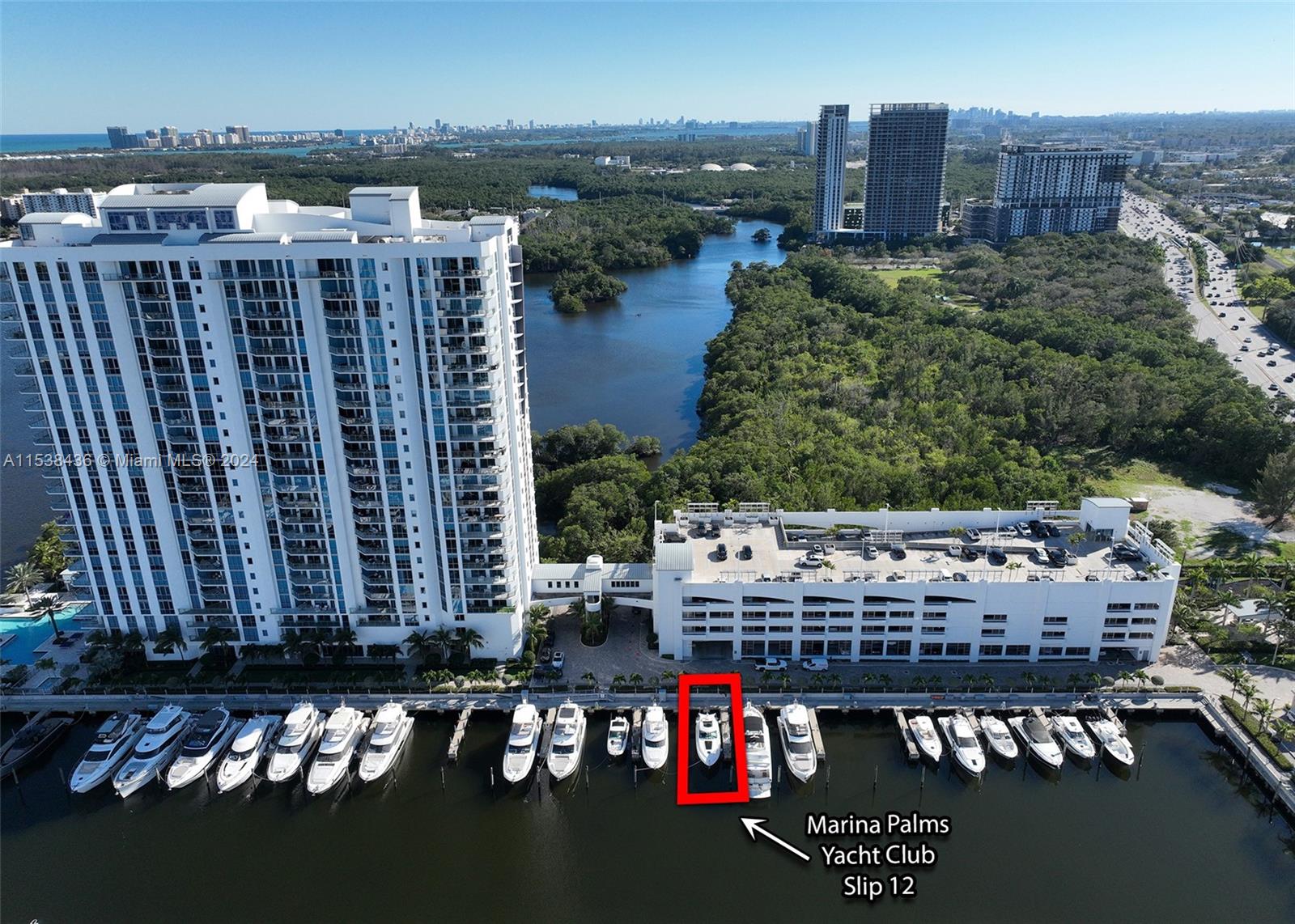 17211  Biscayne Blvd Slip #12  For Sale A11538436, FL