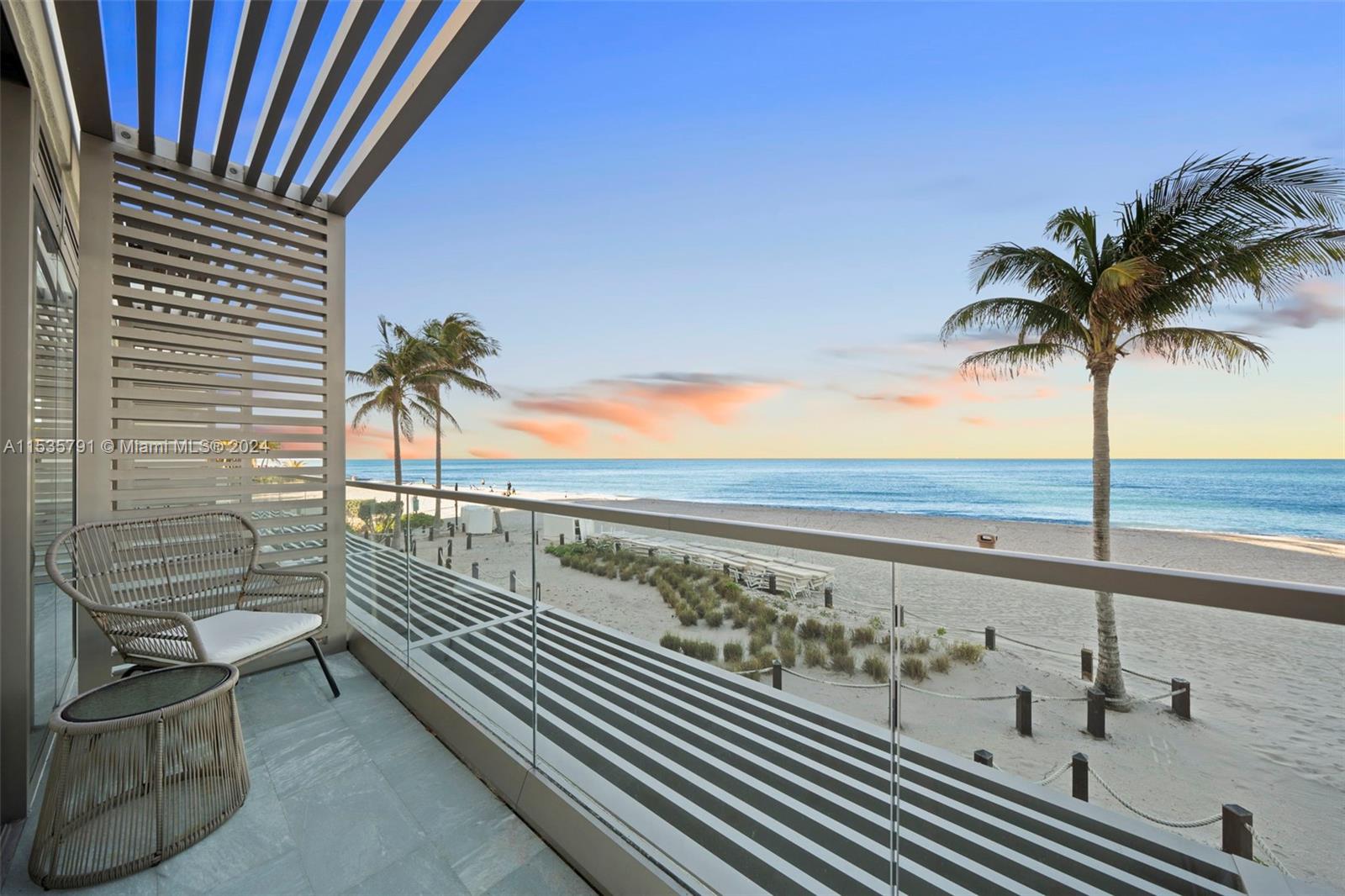 Located in the heart of Sunny Isles Beach at Armani Casa, this Cabana blends modern sophistication with coastal elegance. Meticulously designed with sleek lines and high-end finishes characteristic of the Armani Casa brand. The interior spaces exude comfort and style, featuring plush seating areas, soft lighting, and curated décor elements that create a serene ambiance. Surrounded by lush landscaping and overlooking the waters of the Atlantic Ocean, while the terrace offers a tranquil escape offering. Whether it's arranging for poolside refreshments, spa treatments, or making dinner reservations at one of the nearby gourmet restaurants, Armani Casa Sunny Isles ensures that every moment is memorable. Cabana's are available for current owners/renters at Armani Casa only.