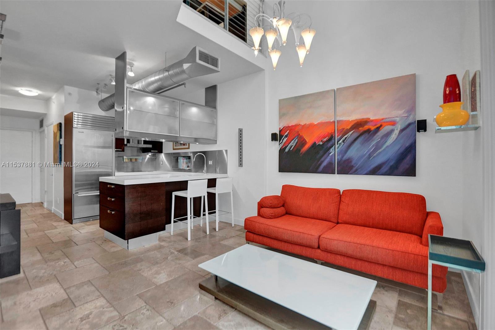 Living Room & Kitchen