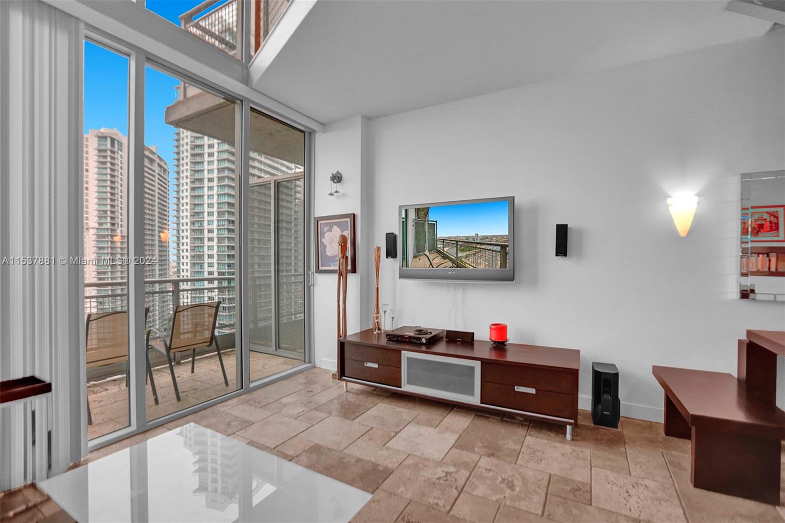 Living Room & Balcony