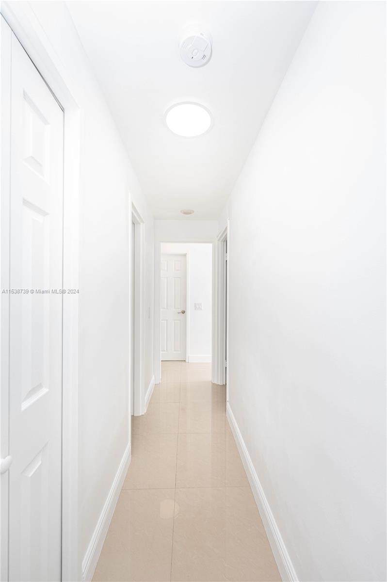 Hall into the Bedrooms