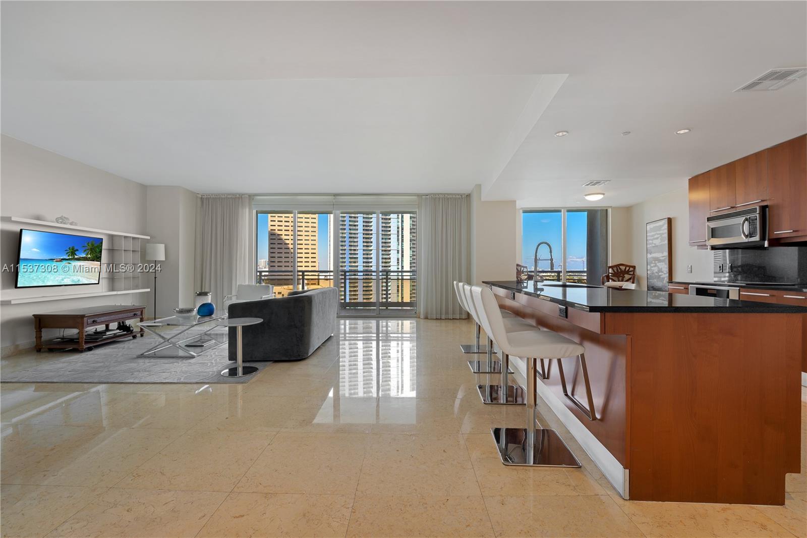 901 Brickell Key Blvd 1407, Miami, Florida 33131, 2 Bedrooms Bedrooms, ,2 BathroomsBathrooms,Residential,For Sale,901 Brickell Key Blvd 1407,A11537308