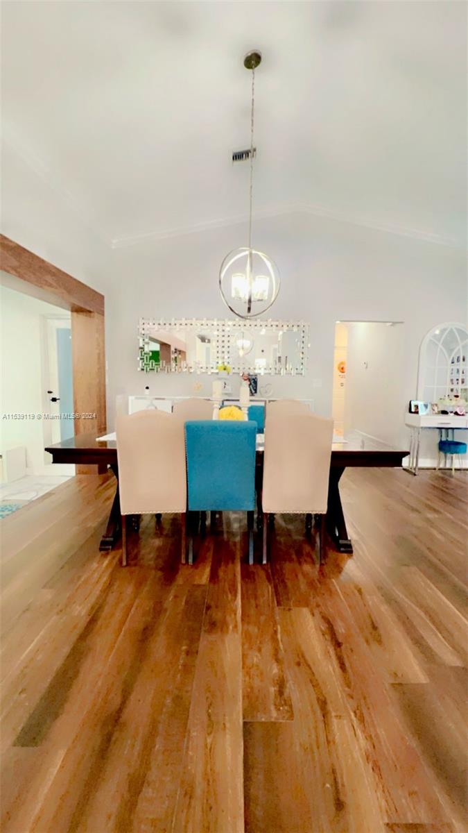 Dining area