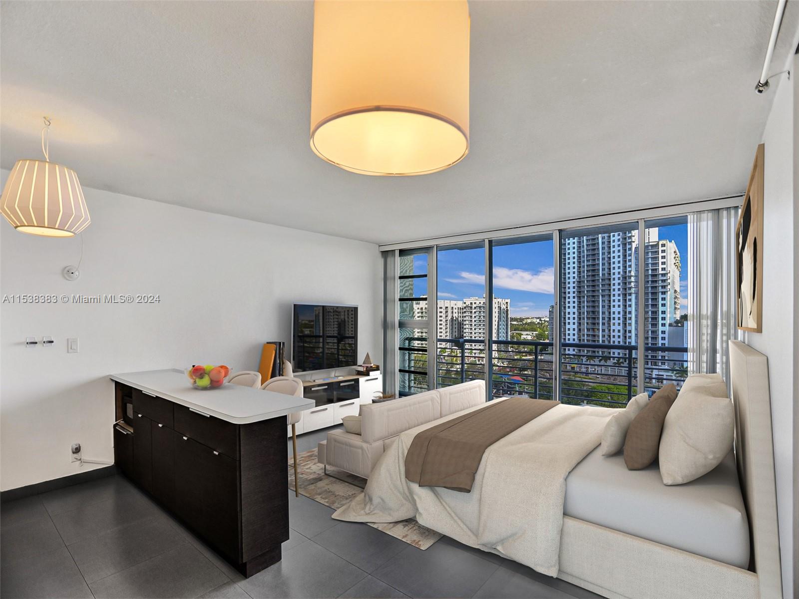 Northwest view from balcony