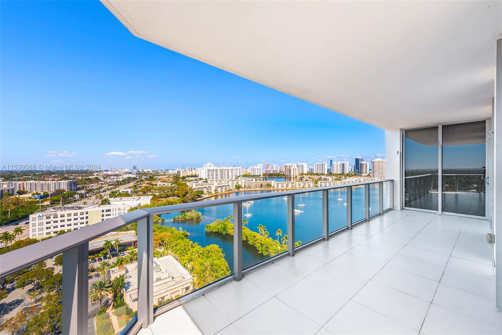 Stunning northwest corner unit, boasting elegance and functionality in every detail. This ready-to-move-in residence offers abundant natural light, featuring 2BR/2.5BA, plus a den/office/media room and laundry room.  Sweeping bay panoramas, capturing the beauty of the Intracoastal Waterways and the mesmerizing city lights stretching into the horizon. Large balcony invites relaxation and top of the line kitchen for hosting and family living.  Motorized drapes enhancing privacy and custom Ornare closets in the bedrooms. Steps from fine dining and the renowned Aventura Mall, as well Sunny Isles and Bal Harbour.  Indulge in 5-star amenities including a state-of-the-art gym, spa, pool deck, kids play area, café and more.  For boaters, the adjacent marina offers convenient access for your yacht!