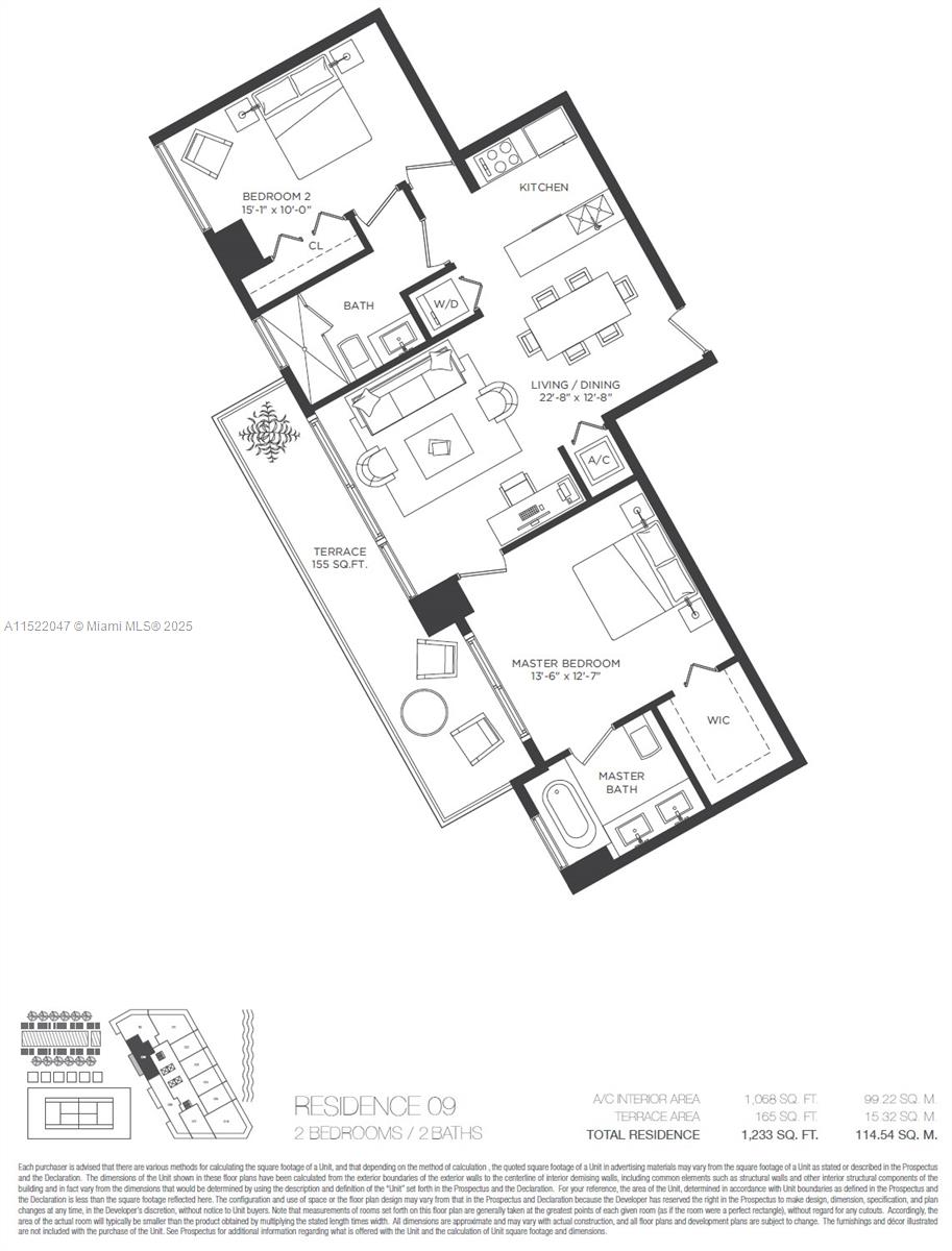 501 NE 31 1709, Miami, Florida 33137, 2 Bedrooms Bedrooms, ,2 BathroomsBathrooms,Residential,For Sale,501 NE 31 1709,A11522047