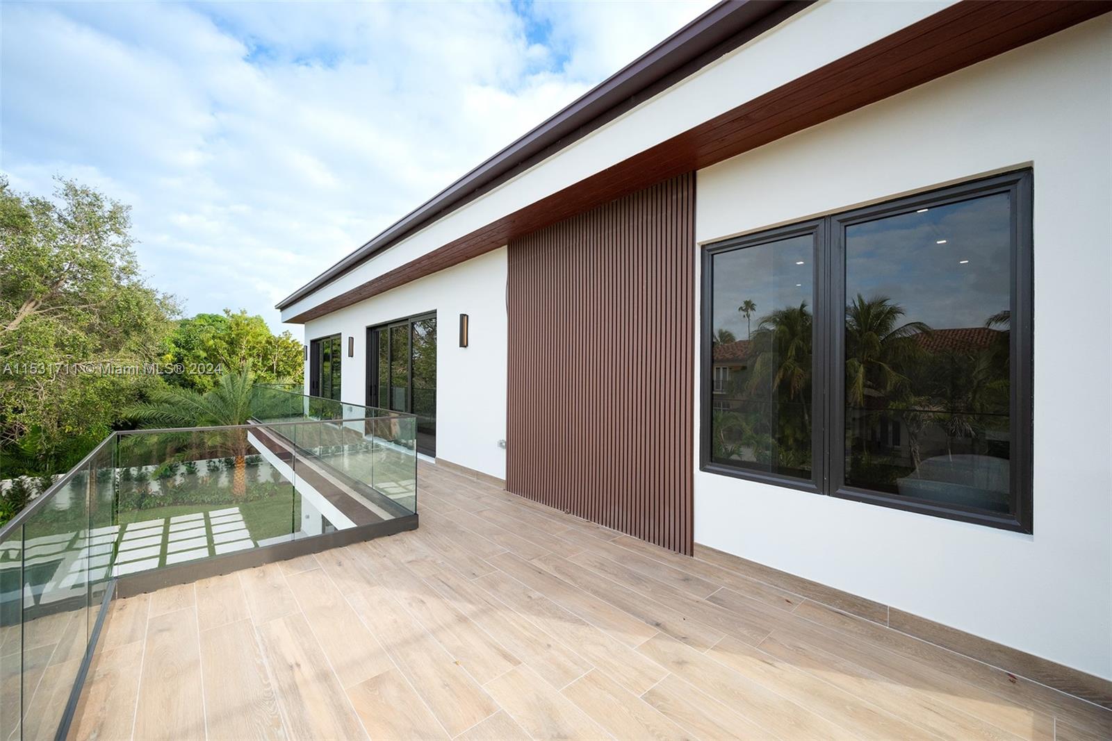 Balcony for:
Master & BEDROOM #4