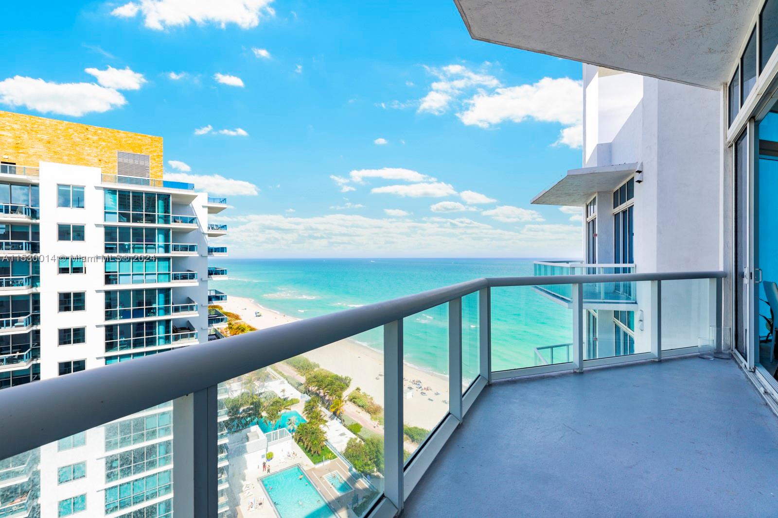 This 1 bed, 1.5 bath penthouse, boasts direct ocean views, through its floor to ceiling windows in the Bel Aire on the Ocean Condominium. Enjoy direct beach access, Miami Beach’s boardwalk, and several neighborhood amenities walking distance away. The unit has high ceilings and has been remodeled throughout, including kitchen, bathrooms, and floors. Its large balcony spans both the living room and bedroom. 2 assigned covered parking space, which is rare for Miami Beach. The Bel Aire is a modern 2004 construction building and is well managed. It does not have any current special assessments (as 2/12/24) and is collecting reserves. The building’s amenities include pool, gym, concierge, business center, security, cable, internet, etc... Short term rentals are allowed (Minimum 30 days).