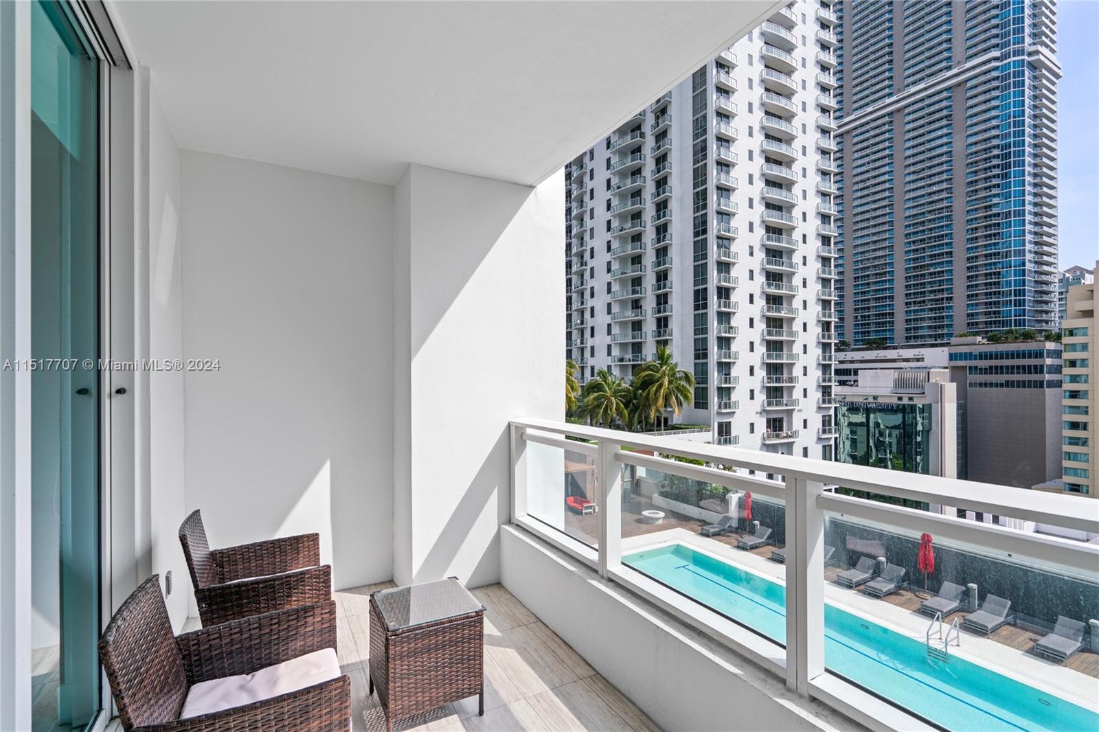 Unbelievable Views Await! Step into the heart of Brickell with this stunning 1-bed + den, 1.5-bath unit boasting top-notch appliances. Enjoy 24/7 front desk service, Wi-Fi, a lavish resident club room, a spa, fitness center, and more. Perfectly situated near Merry Brickell Village, Brickell City Centre, renowned restaurants, supermarkets, and easy expressway access. Currently rented at $3,750 until May 28th, 2024. Don't miss out on this slice of luxury living!