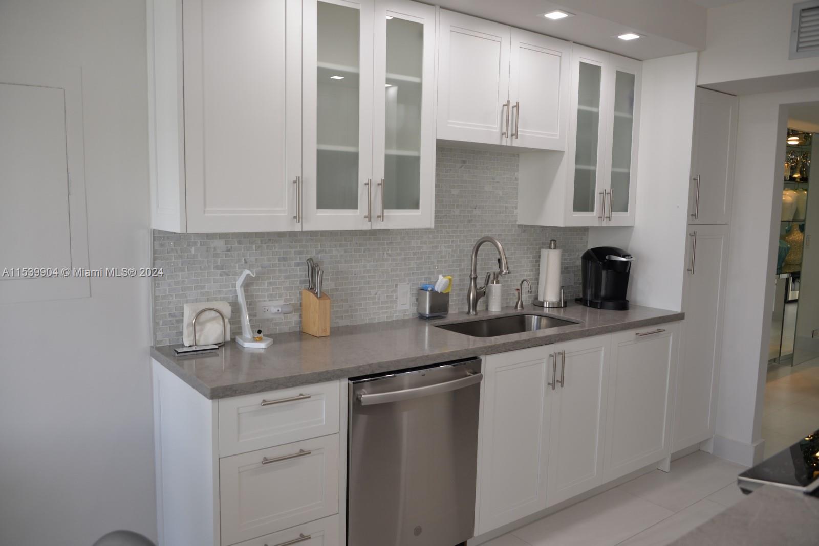 All new cabinets, appliances,counter tops and back splash.