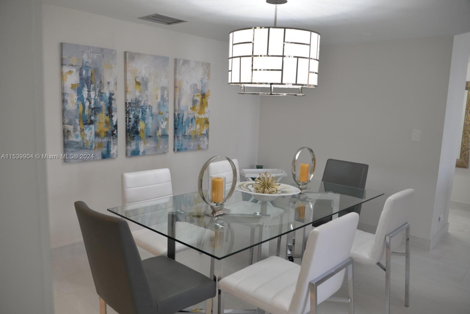 Dining room area.