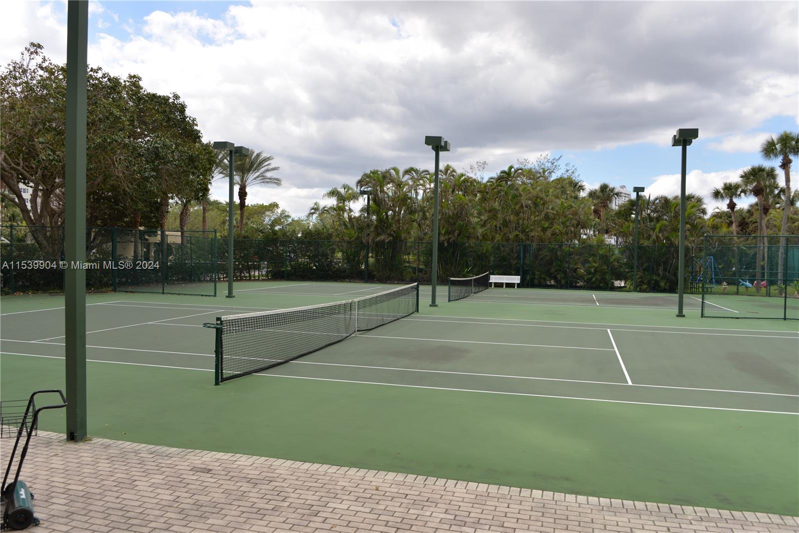 4 Tennis courts.