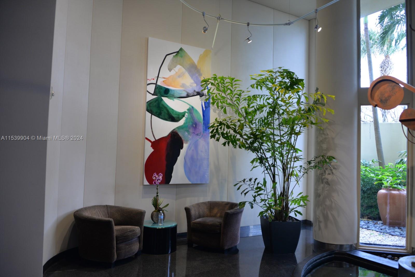 Beautiful lobby.