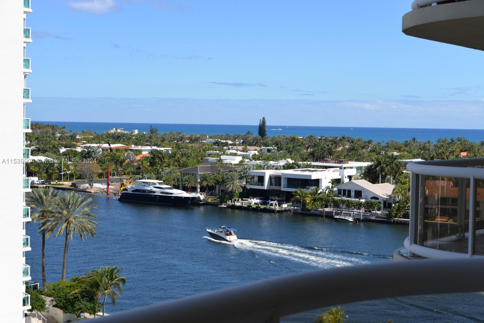 View of the Intracoastal canal.