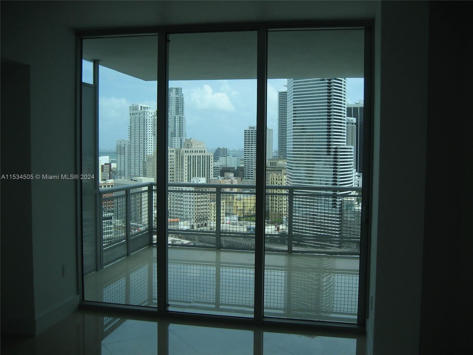 View from living room