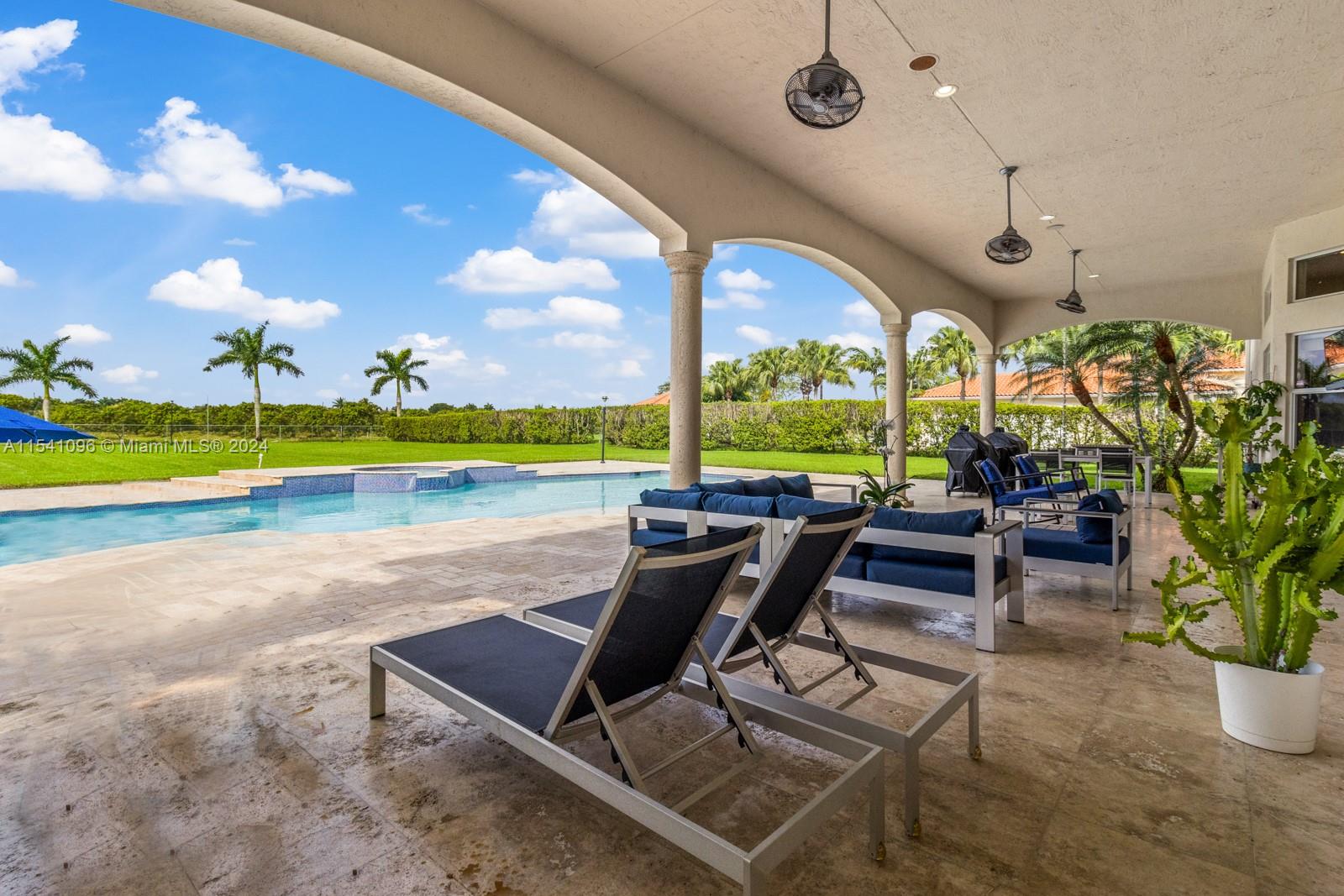 HOUSE #2- Covered terraces and pool