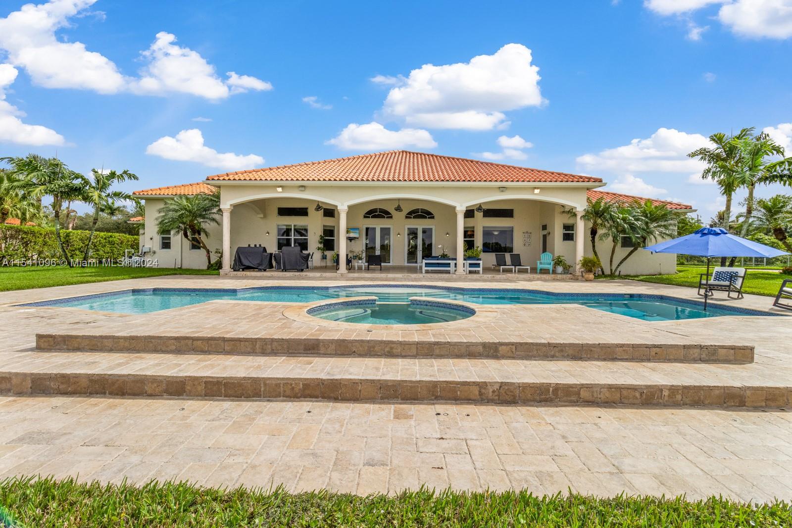 HOUSE #2-Covered terrace,  pool and spa