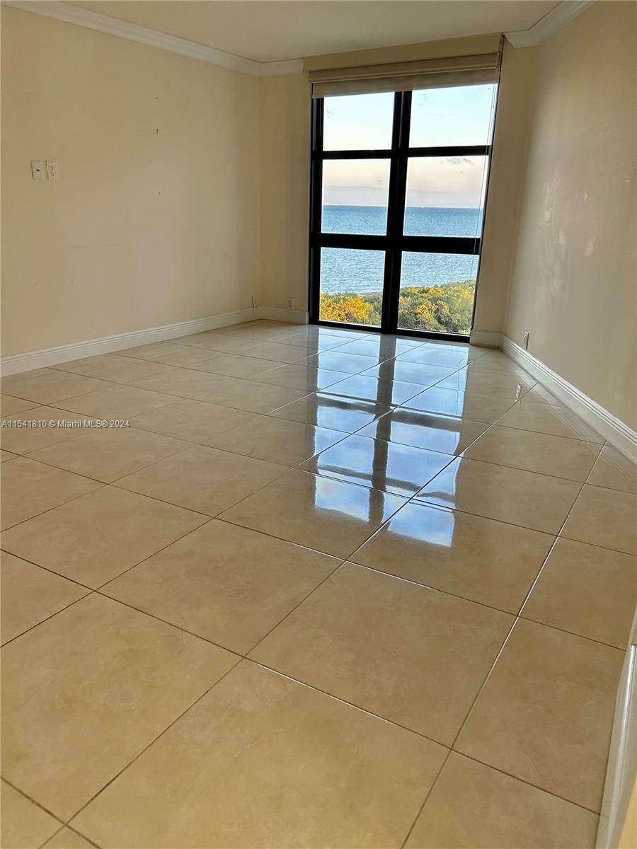 Second Bedroom with Ocean and park views.