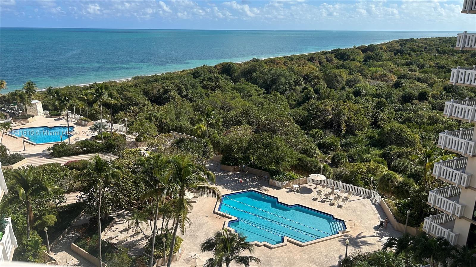 Direct Ocean, Park and Pool views.