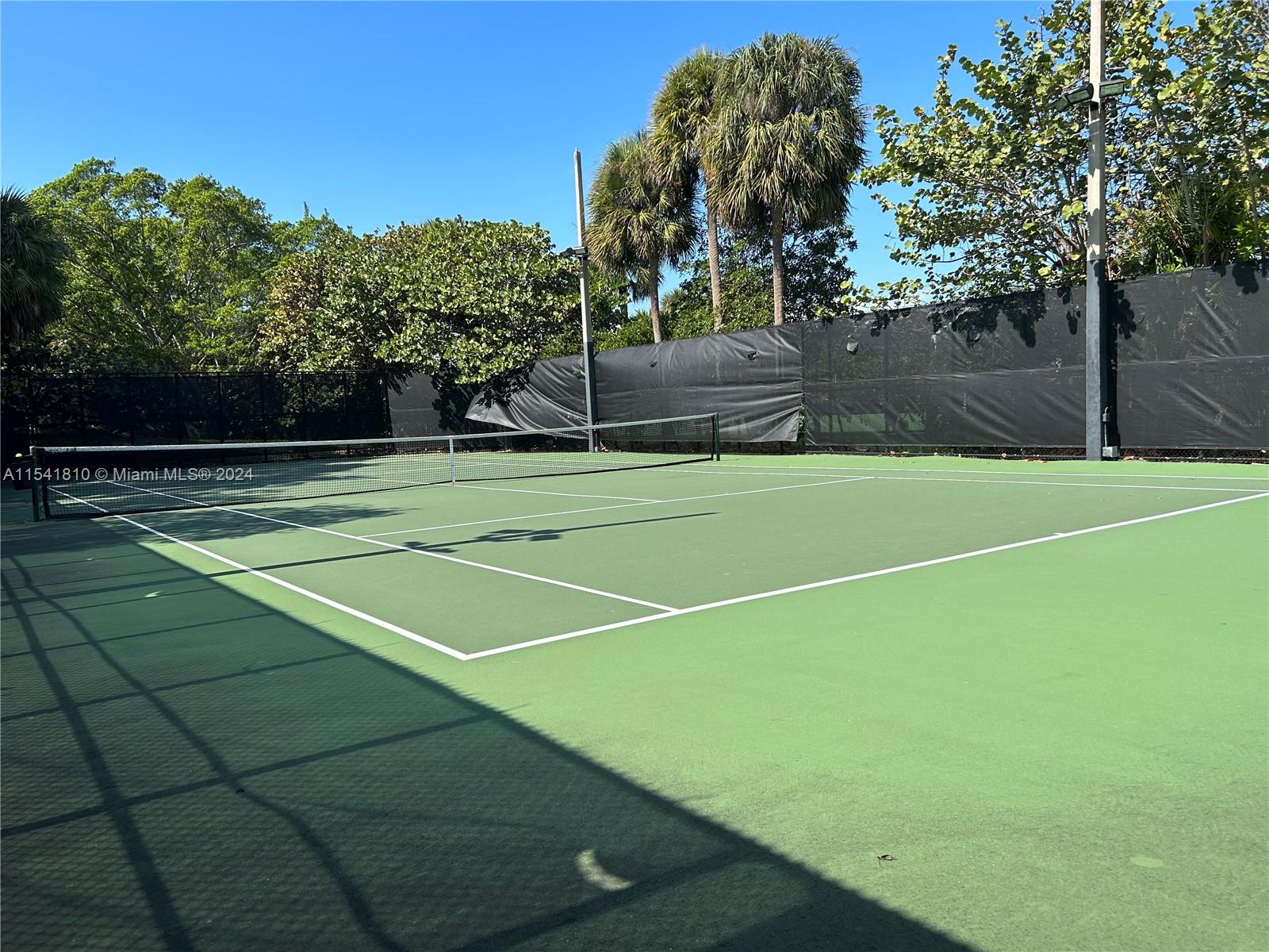 There are two Tennis courts.