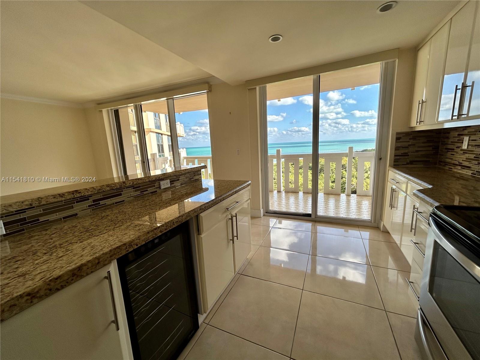 View from the open kitchen.