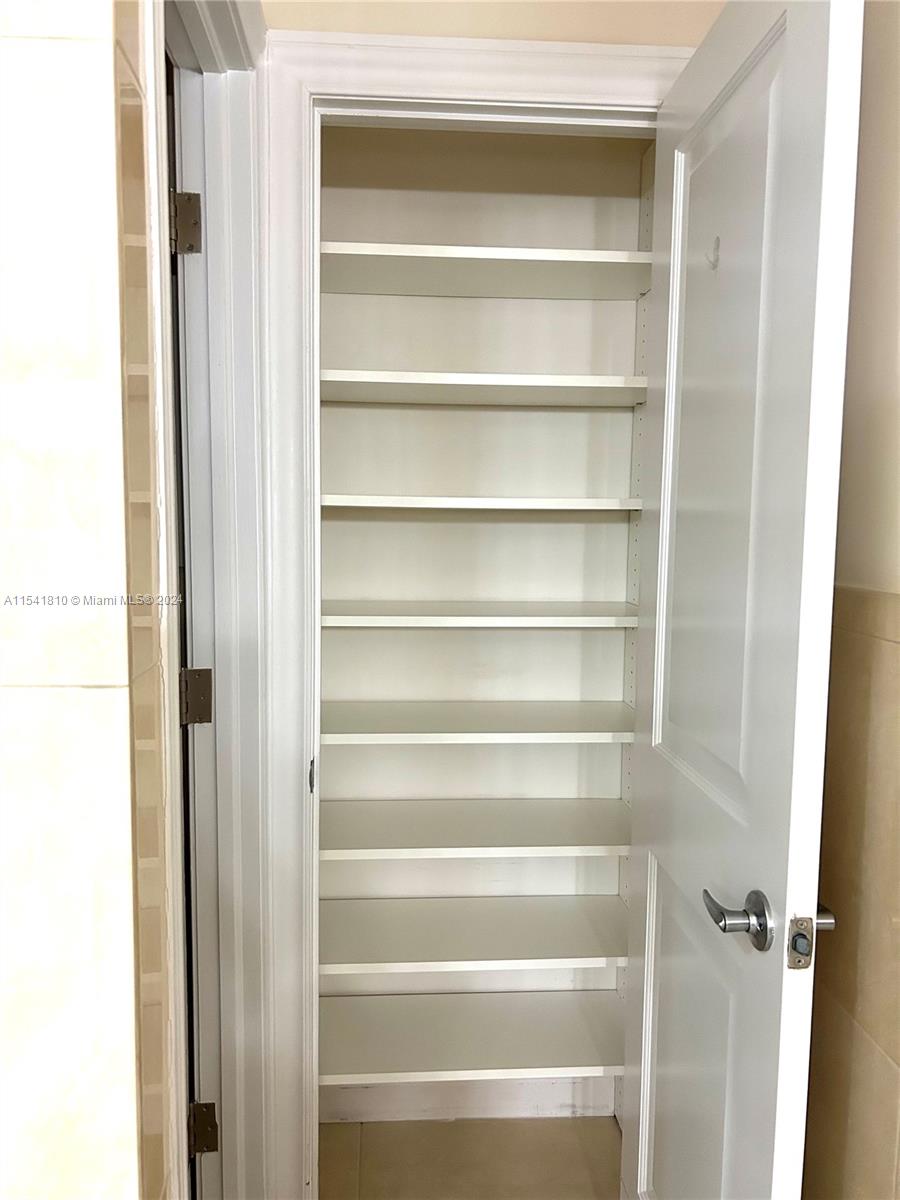 Linen closet