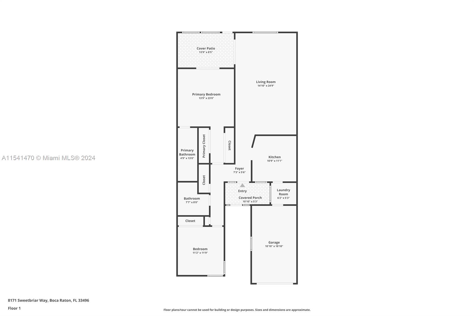 8171 Sweetbriar Way, Boca Raton, FL, 33496 United States, 2 Bedrooms Bedrooms, ,2 BathroomsBathrooms,Residential,For Sale,Sweetbriar Way,A11541470