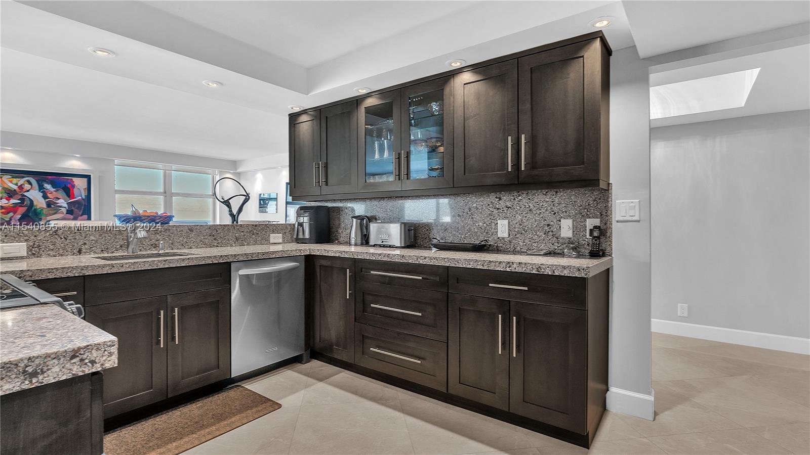 Stunning Views from Kitchen