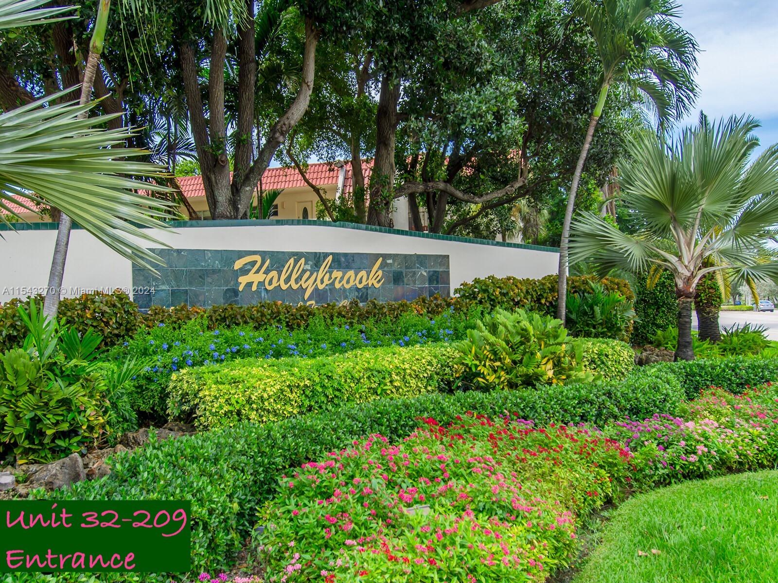 8980 S Hollybrook Blvd #209 For Sale A11543270, FL