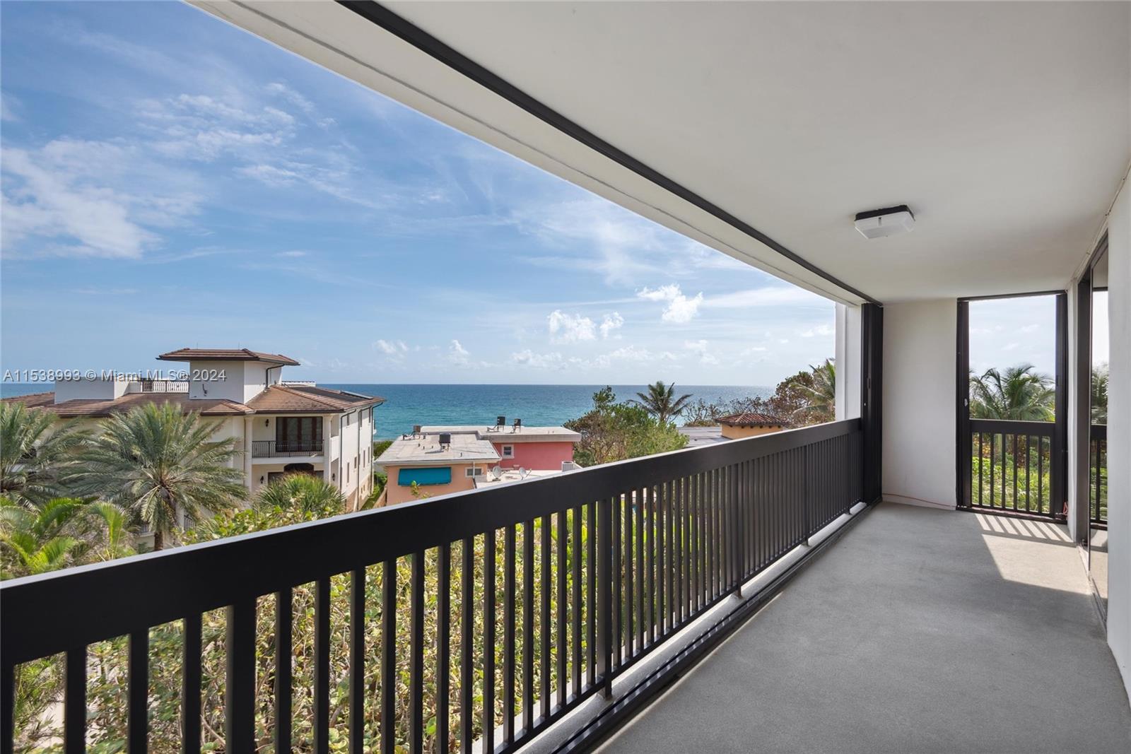 balcony off bedrooms